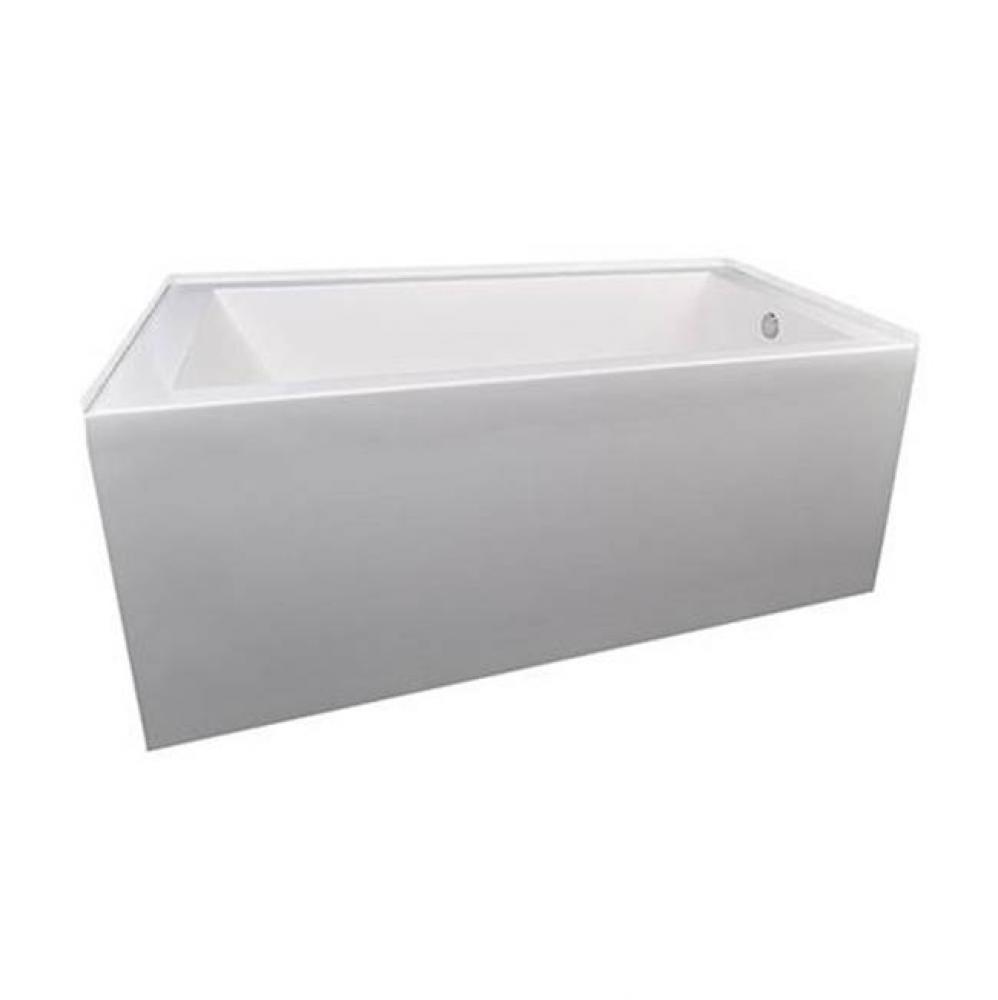 Citrine 6032 Ston W/ Whirlpool System - White - Right Hand