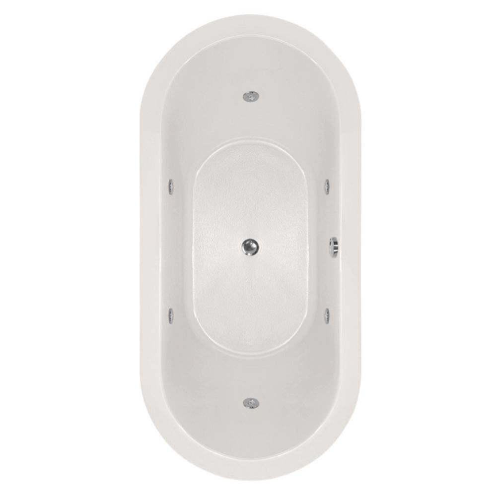 ELLE 7236 AC W/WHIRLPOOL SYSTEM-WHITE