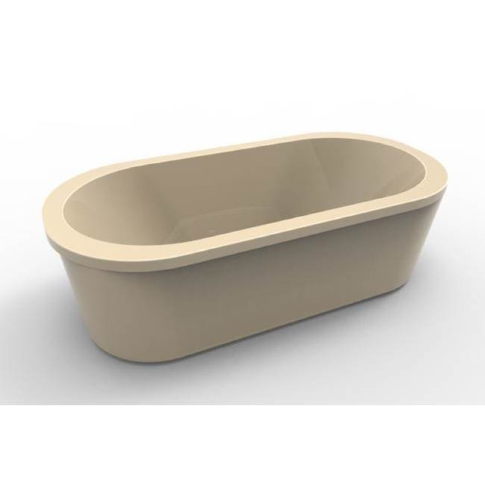 ESTEE, FREESTANDING TUB ONLY 72X36 - -BONE