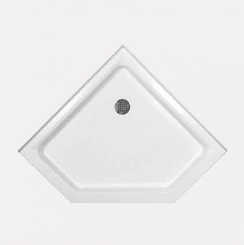 SHOWER PAN AC 3636 NEO ANGLE - WHITE