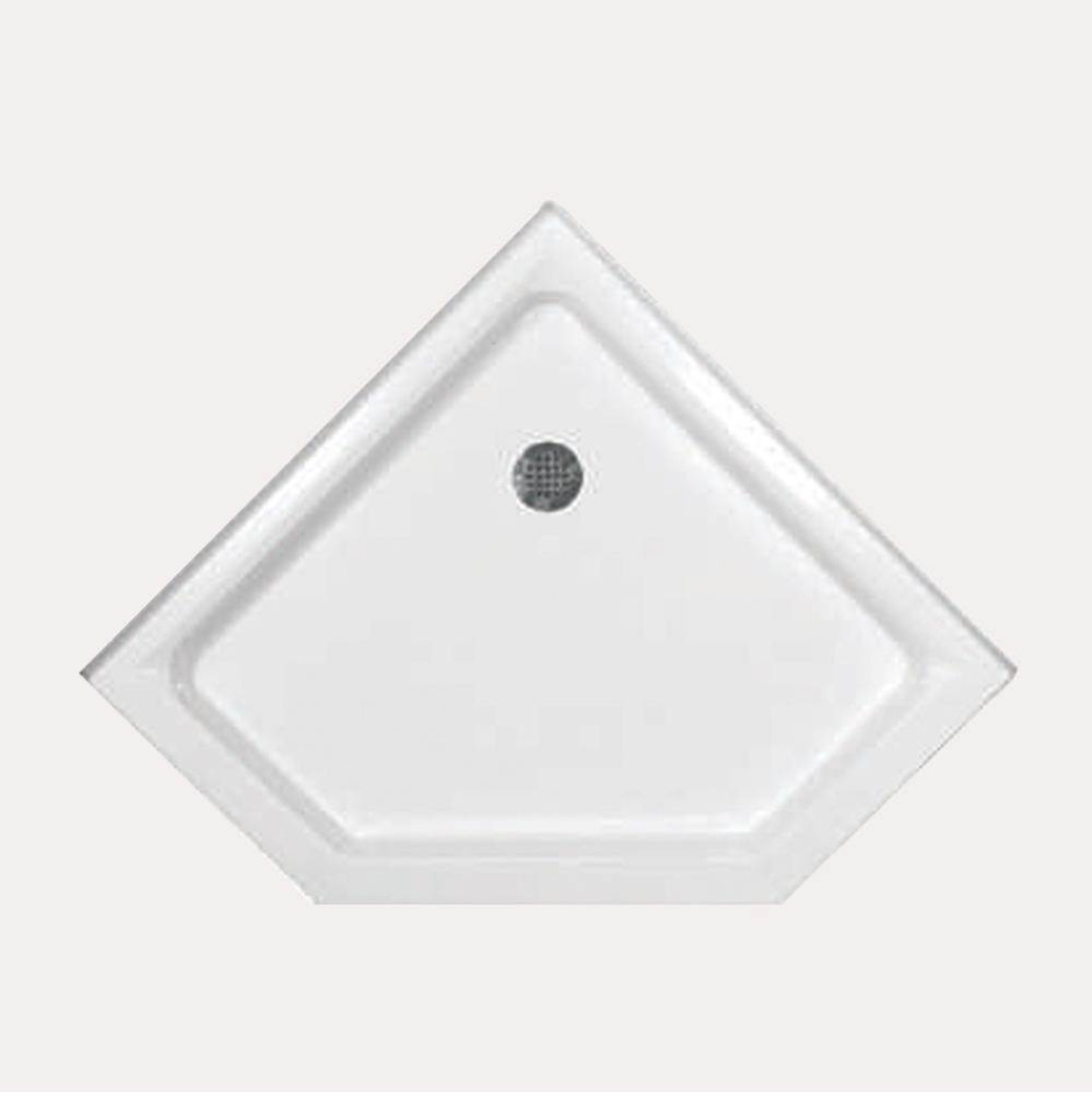 SHOWER PAN AC 3838 NEO ANGLE - WHITE