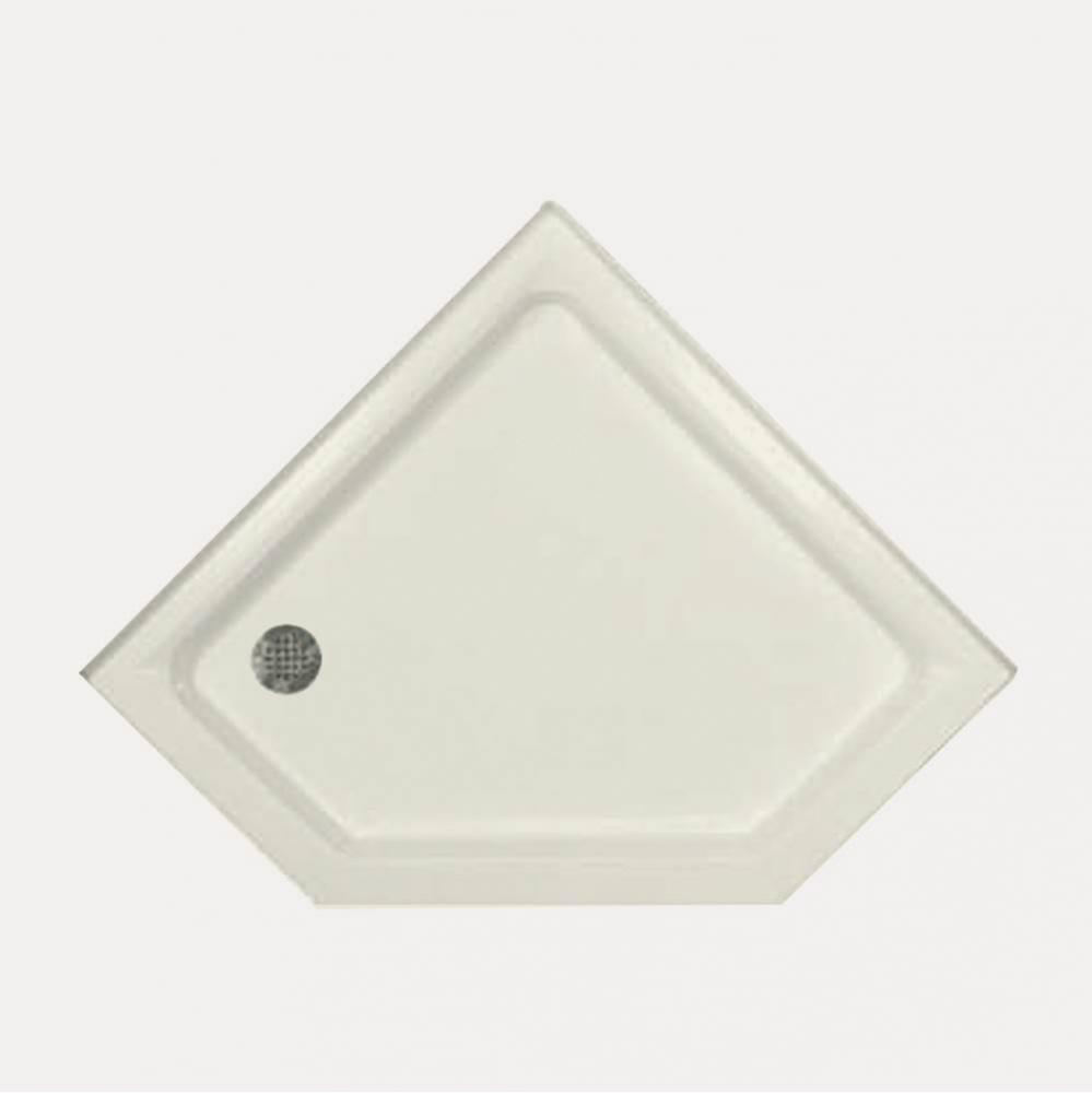 SHOWER PAN AC 4833 NEO ANGLE - BONE-LEFT HAND