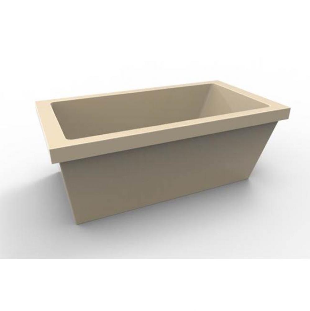 LUCY, FREESTANDING TUB ONLY 66X36 - -BONE