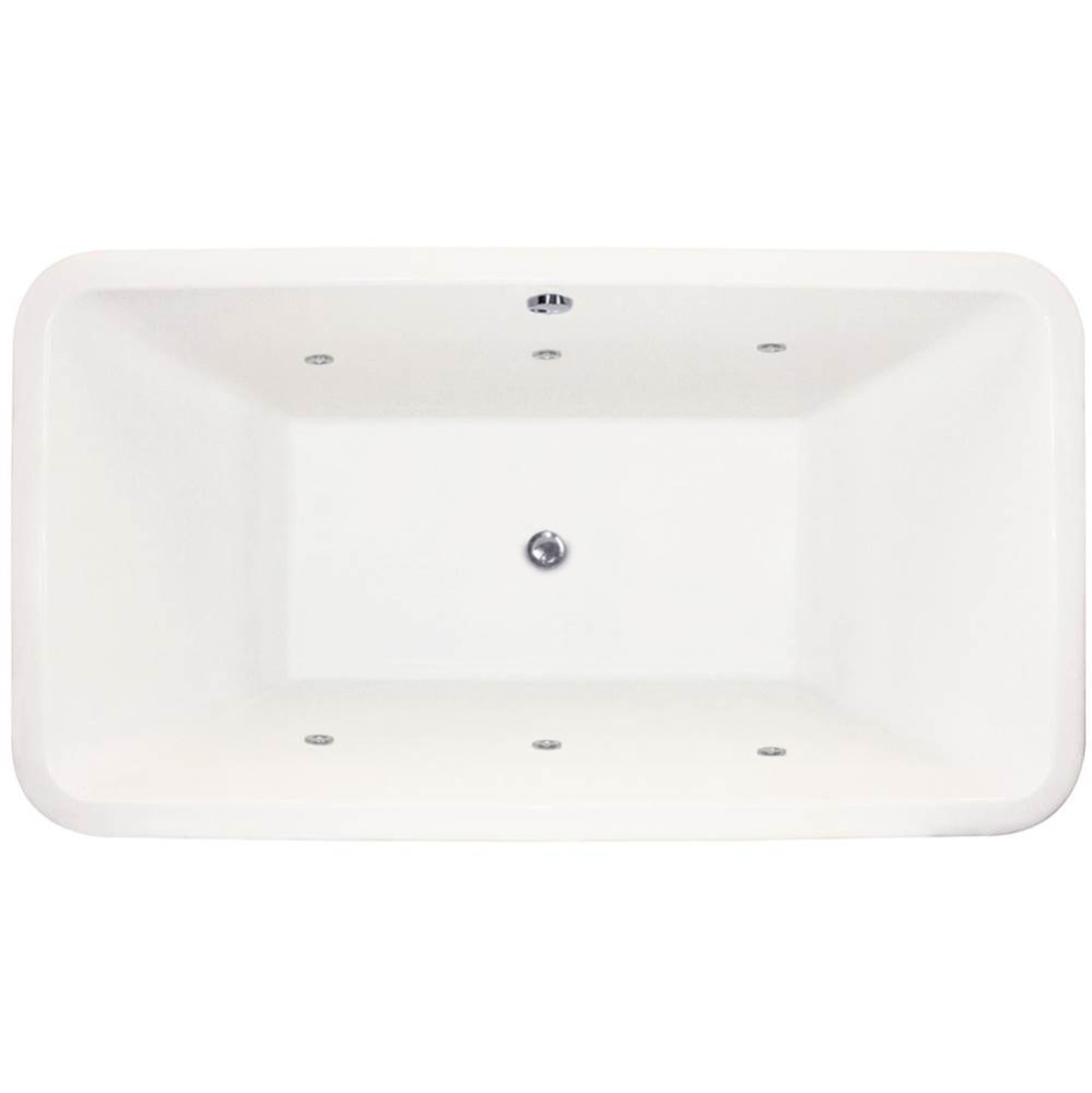 NATASHA 7036 AC W/WHIRLPOOL SYSTEM- WHITE