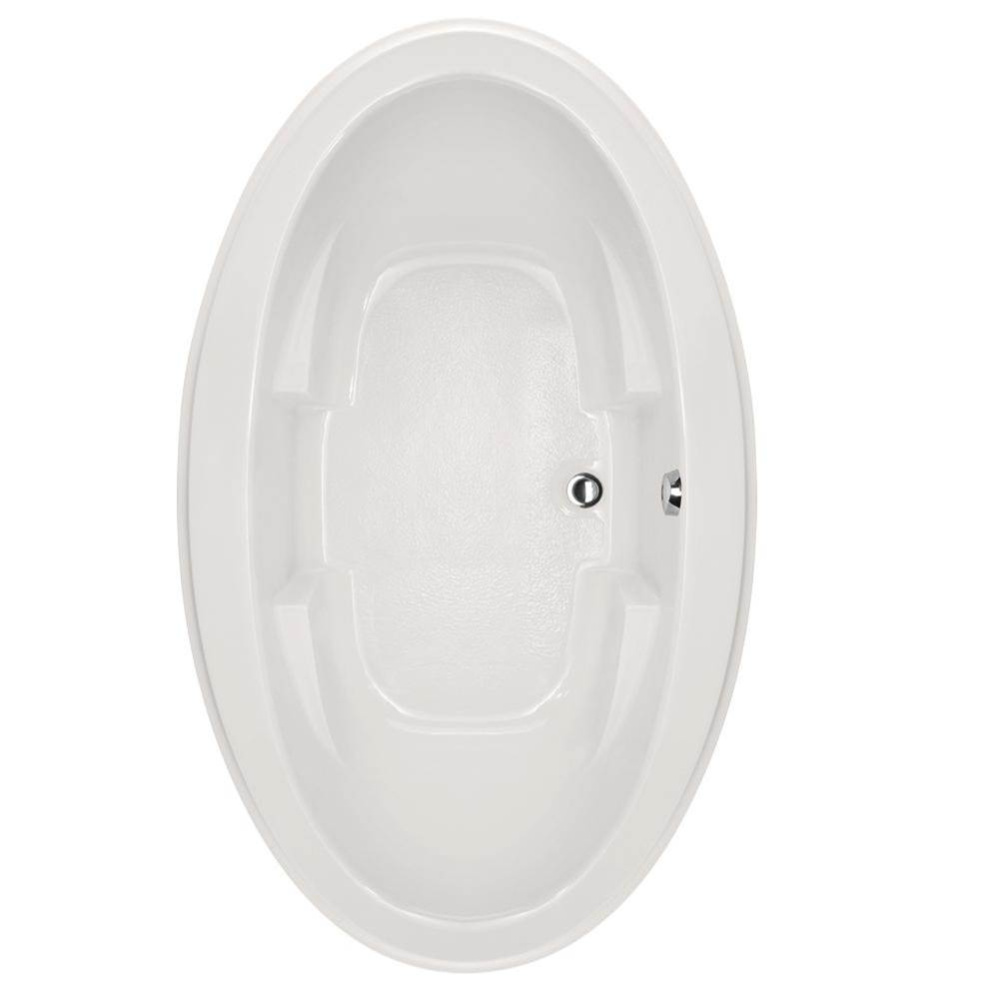 NINA, FREESTANDING TUB ONLY 72X44 - -WHITE