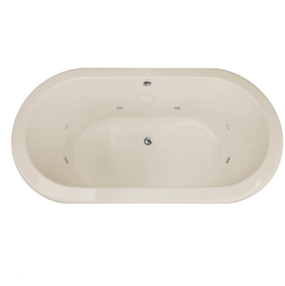 PALMER 6636 AC W/WHIRLPOOL SYSTEM- BISCUIT