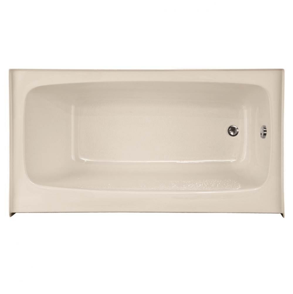 REGAN 5436 AC TUB ONLY-BISCUIT-RIGHT HAND