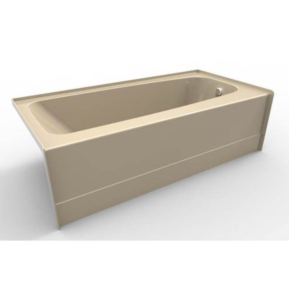 REGAN 5436 AC TUB ONLY-BONE-LEFT HAND