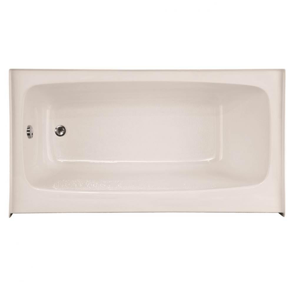 REGAN 6632 AC TUB ONLY - SHALLOW DEPTH-WHITE-LEFT HAND