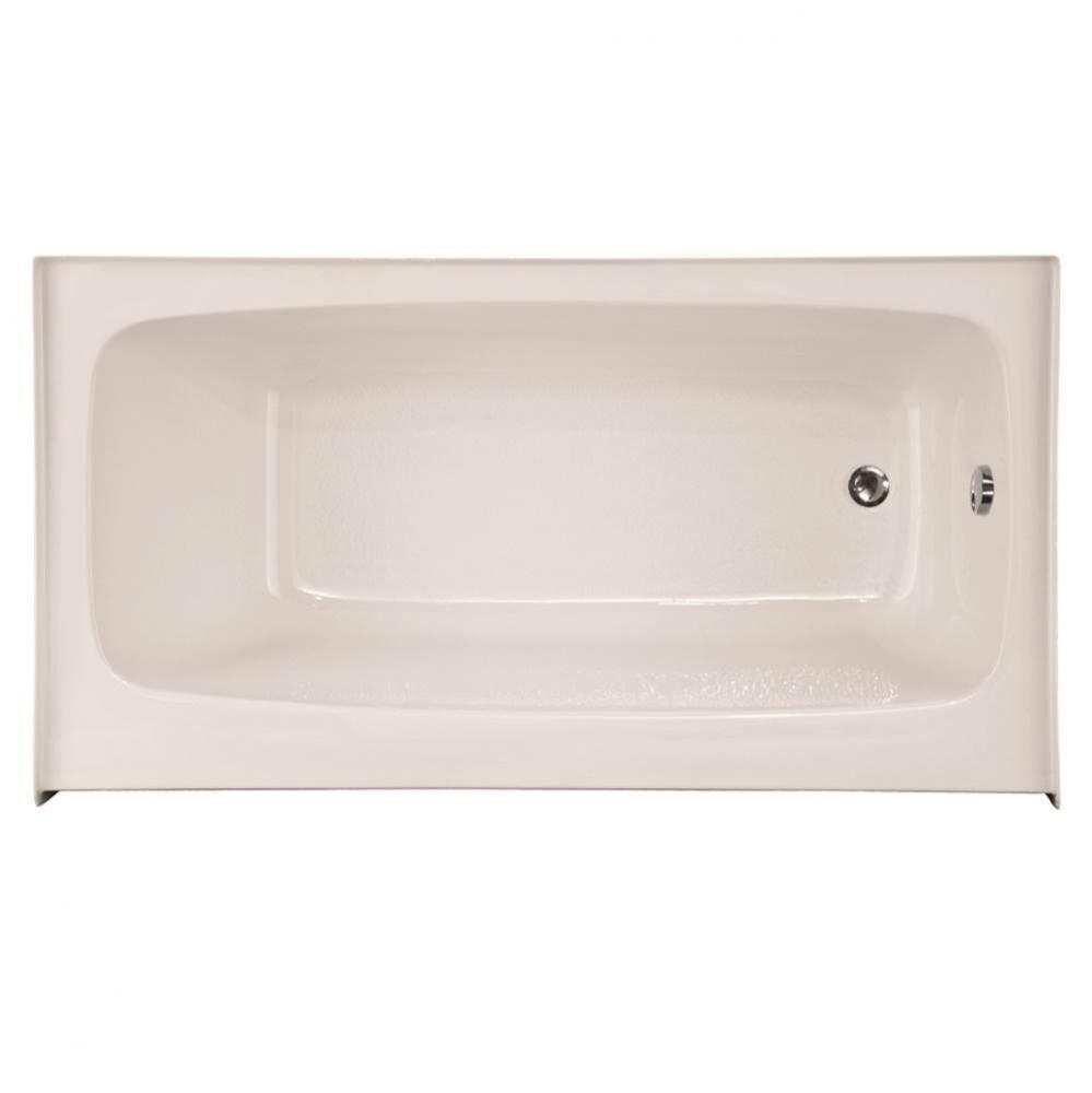 REGAN 6632 AC TUB ONLY - SHALLOW DEPTH-WHITE-RIGHT HAND