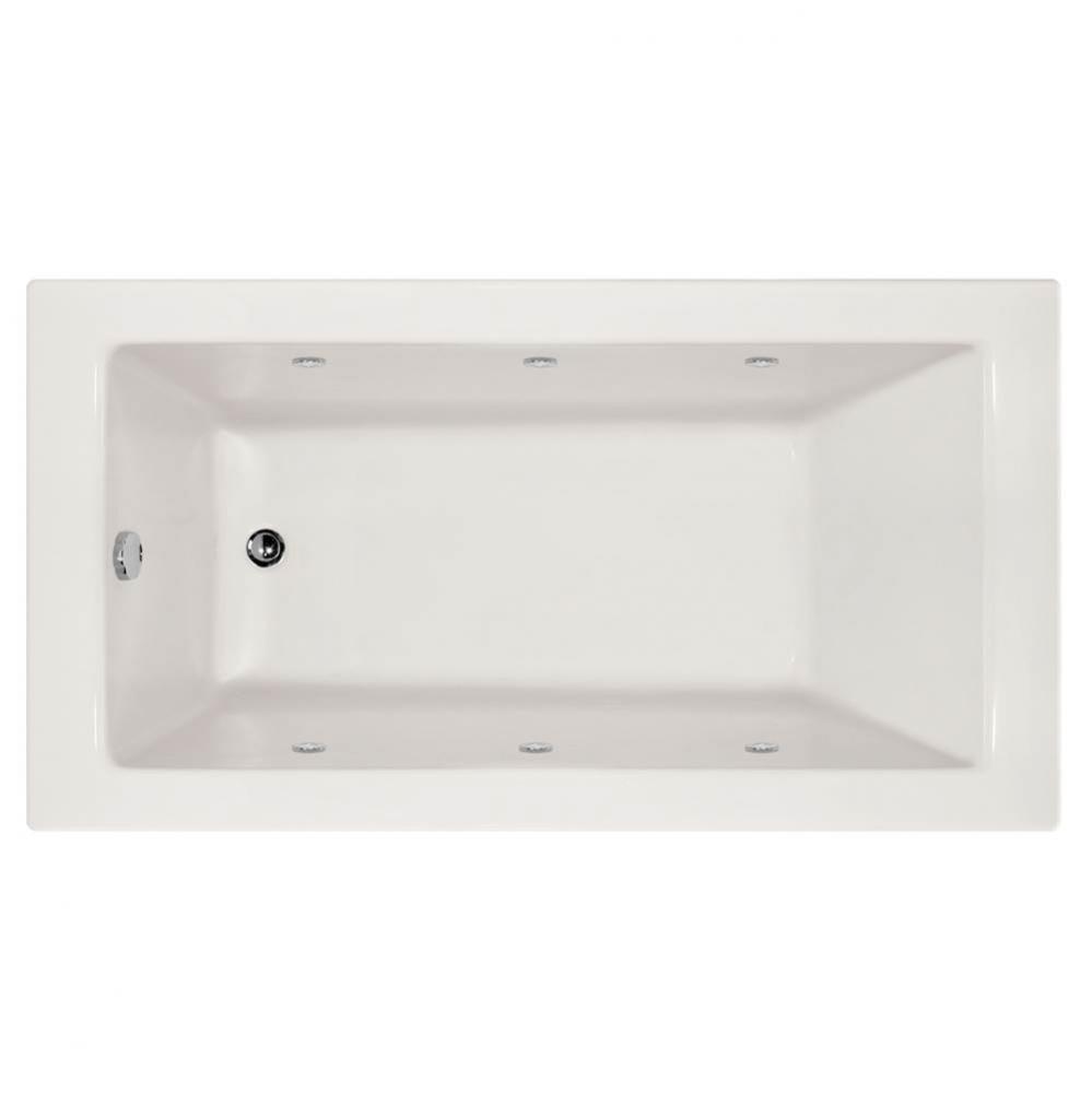 SHANNON 6030 AC W/WHIRLPOOL SYSTEM-WHITE-RIGHT HAND