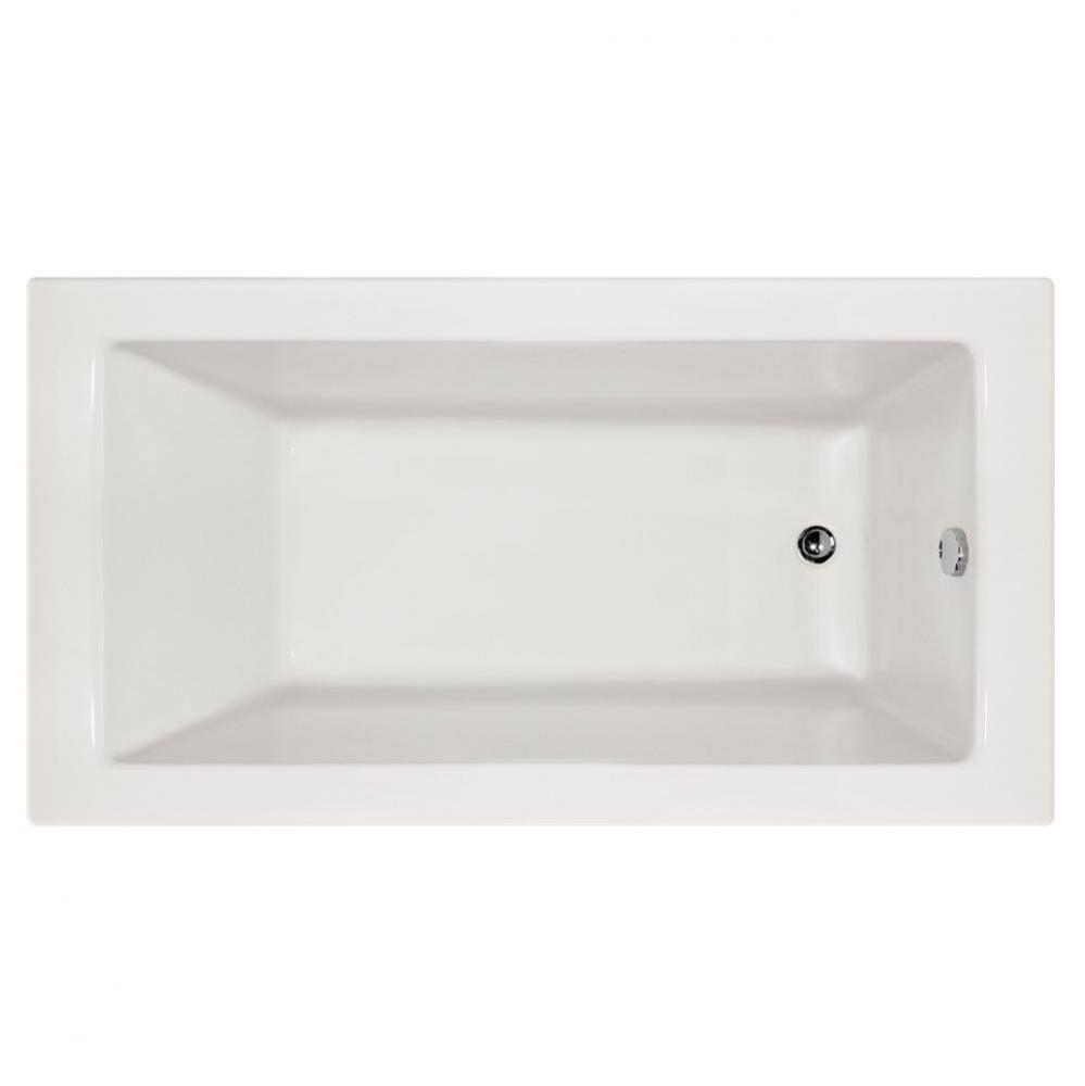 Sydney 6636 Ac Tub Only-White-Right Hand