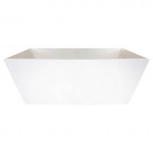 Hydro systems BEL6032HTO-WHI - BELLEVUE 6032 METRO TUB ONLY-WHITE