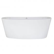 Hydro systems BIS6431HTO-WHI - BISCAYNE 6431 METRO TUB ONLY-WHITE