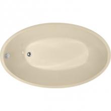 Hydro systems CAR7240ATO-BON - CARLI 7240 AC TUB ONLY- BONE