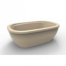 Hydro systems CAS6038ATO-BON - CASEY, FREESTANDING TUB ONLY 60X38 - -BONE