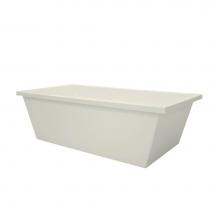 Hydro systems CHE7236ATO-BIS - CHEYENNE, FREESTANDING TUB ONLY 72X36 - -BISCUIT