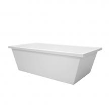 Hydro systems CHE7236ATO-WHI - CHEYENNE, FREESTANDING TUB ONLY 72X36 - -WHITE