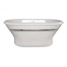 Hydro systems CHL7040ATO-WHI - CHLOE 7040 FREESTANDING TUB ONLY - WHITE