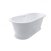 Hydro systems CHT6632HTO-BIS - CHATEAU 6632 METRO TUB ONLY-BISCUIT