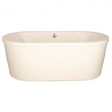 Hydro systems EST6632ATO-BIS - ESTEE, FREESTANDING TUB ONLY 66X32 - -BISCUIT