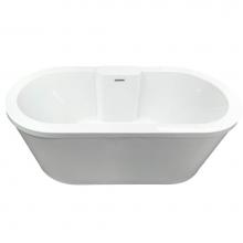 Hydro systems EVE6632ATO-WHI - EVELINE 6632 AC TUB ONLY - WHITE