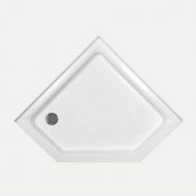 Hydro systems HPA.4833N-WHI-LH - SHOWER PAN AC 4833 NEO ANGLE - WHITE-LEFT HAND