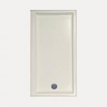 Hydro systems HPA.6030E-BIS-LH - SHOWER PAN AC 6030 END DRAIN - BISCUIT-LEFT HAND