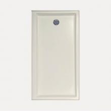 Hydro systems HPA.6030E-BIS-RH - SHOWER PAN AC 6030 END DRAIN - BISCUIT-RIGHT HAND