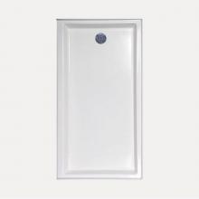 Hydro systems HPA.6030E-WHI-RH - SHOWER PAN AC 6030 END DRAIN - WHITE-RIGHT HAND