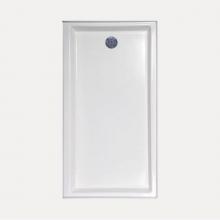 Hydro systems HPA.6032E-WHI-RH - SHOWER PAN AC 6032 END DRAIN - WHITE-RIGHT HAND