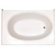 Hydro systems KON6015GTO-WHI-RH - KONA 6042X15 GC TUB ONLY-WHITE-RIGHT HAND