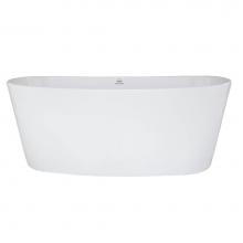 Hydro systems NEW6631HTO-WHI - NEWBURY 6631 METRO TUB ONLY-WHITE