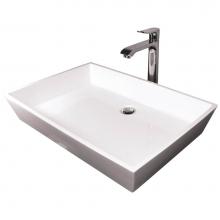 Hydro systems PRI2215SSS-ALM - PRISM 22X15 SOLID SURFACE SINK - ALMOND