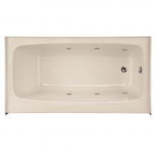 Hydro systems REG6632AWPS-BIS-RH - REGAN 6632 AC W/WHIRLPOOL SYSTEM - SHALLOW DEPTH-BISCUIT-RIGHT HAND