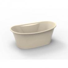Hydro systems SBRE6036ATO-BON - Breanne 6036 Ac Tub Only - Bone