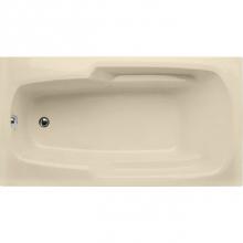 Hydro systems SOL6630ATO-BON - SOLO 6630 TUB ONLY-BONE