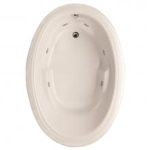 Hydro systems STO6042AWP-WHI - STUDIO OVAL 6042 AC W/WHIRLPOOL SYSTEM-WHITE