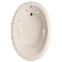 Hydro systems STO6642AWP-WHI - STUDIO OVAL 6642 AC W/WHIRLPOOL SYSTEM-WHITE
