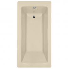 Hydro systems SYD6636ATO-BON-LH - Sydney 6636 Ac Tub Only-Bone-Left Hand