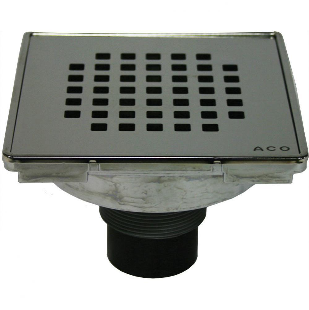 6'' ShowerPoint drain - Quadrato