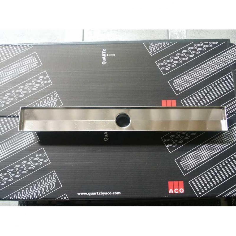 56'' (1400mm/55.12'') PE Channel - Brushed Stainless