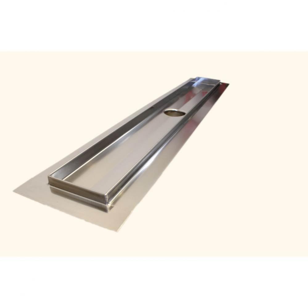 48'' (1200mm/47.24'') FE Channel - Brushed Stainless