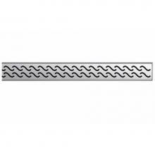 ACO ShowerDrain 37414 - 56'' (1400mm/55.12'') Hawaii Grate