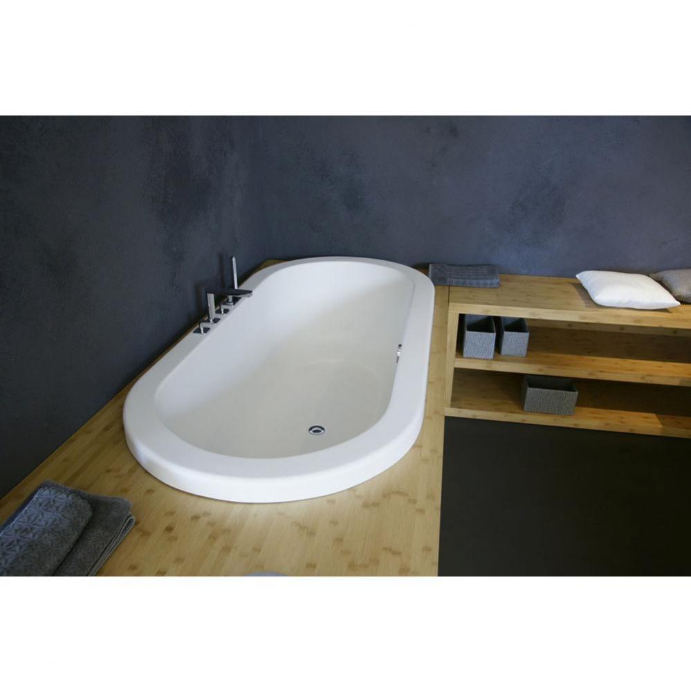 Aquatica Carol-Wht™ Drop In VelveX™ Bathtub - Fine Matte