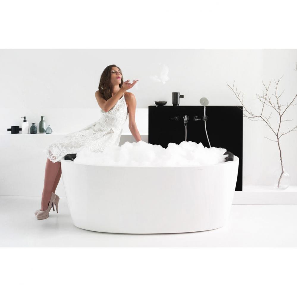Aquatica Purescape™ 174A-Wht Freestanding Acrylic Bathtub