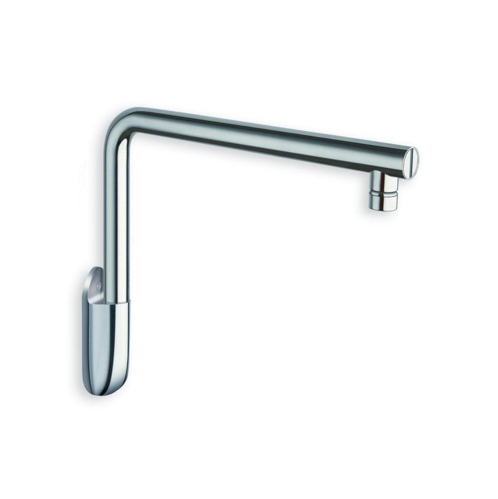 Short Wall-Mounted Shower Arm - Chrome