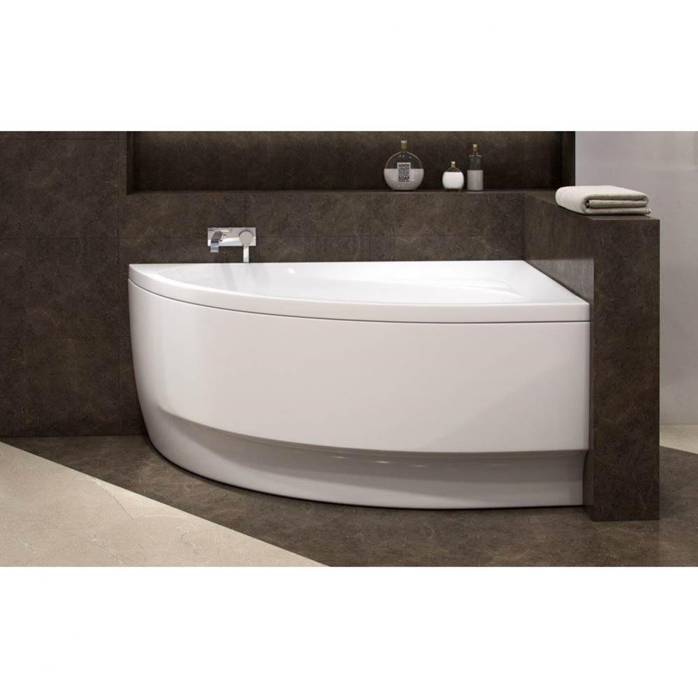 Aquatica Idea-L-Wht Corner Acrylic Bathtub