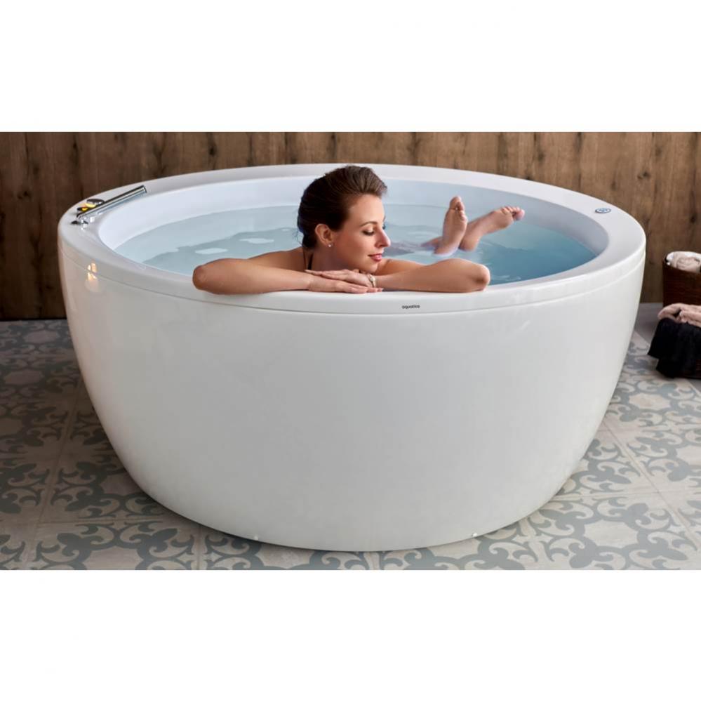 Aquatica Pamela-Wht Relax Air Massage Acrylic  Bathtub