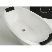 Aquatica Comfort-Hdrst - Aquatica Comfort Bath Headrest Black